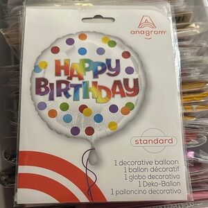 Happy Birthday Balloon - Multicolor
